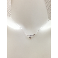 Gargantilha Amor Prata 925 Zirconias Brancas Gargantilha Amor Prata 925 Zirconias Brancas